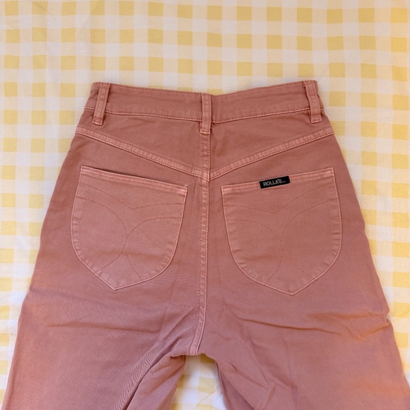 ROLLAS SAILOR WIDE LEG, HIGH WAIST JEANS SIZE 25 AUSSIE 7 - Picture 5 of 15